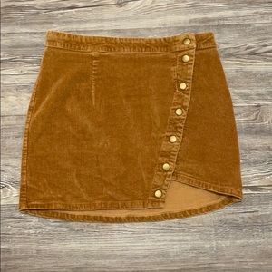 Tobi Camel Mini Skirt